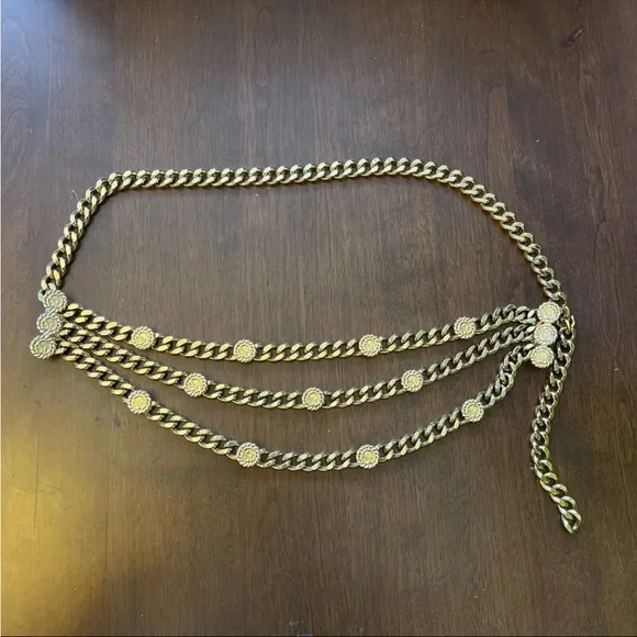 St. John | Accessories | St John Gold Plated Triple Strand  display picture 3